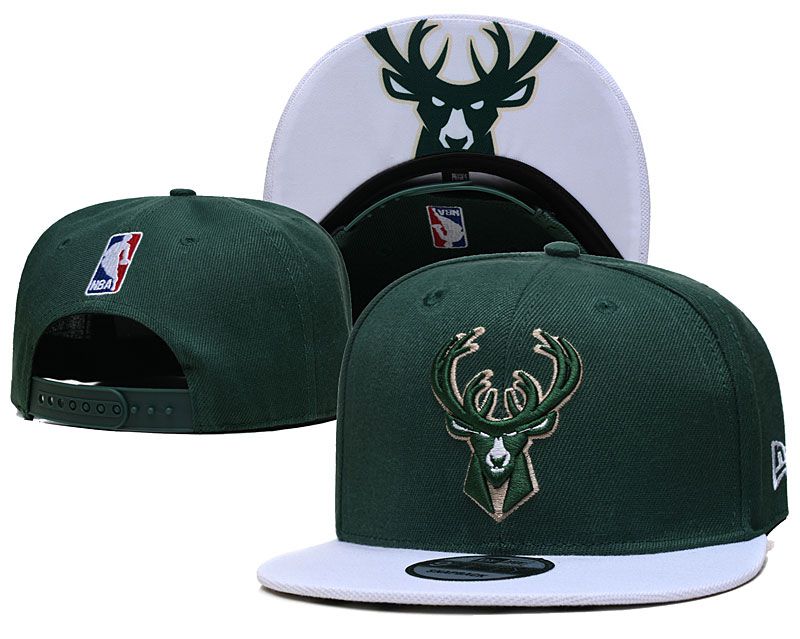 2022 NBA Milwaukee Bucks Hat TX 3221